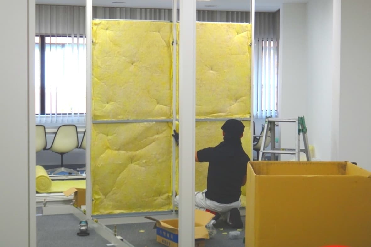 間仕切り設置工事