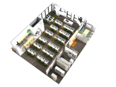 3Dパース図面イメージ