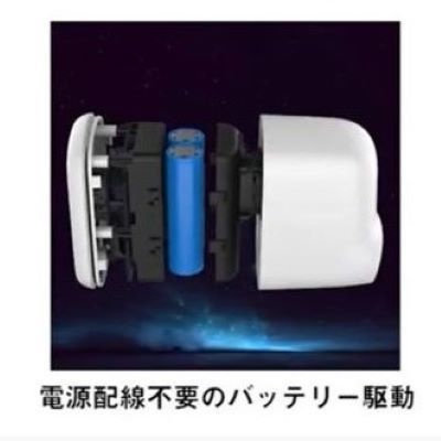 内蔵バッテリーカメラ