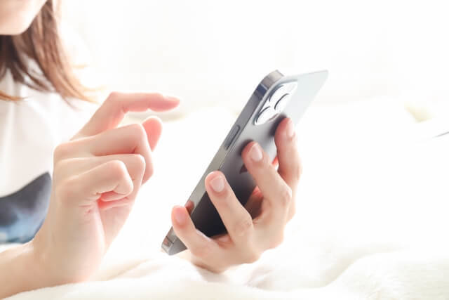 スマホ操作